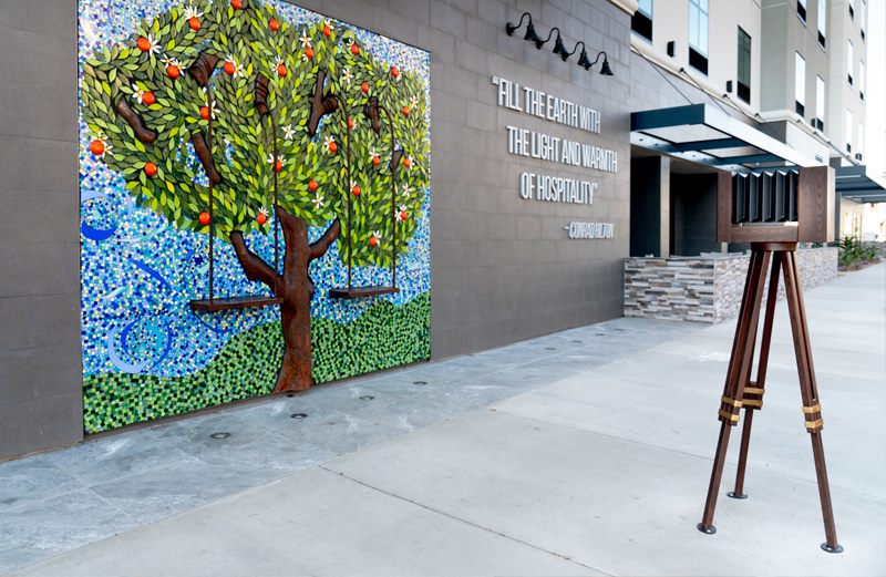 Downtown Riverside dining