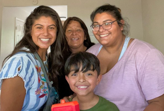 Photo accompanying the Bailon Family success story