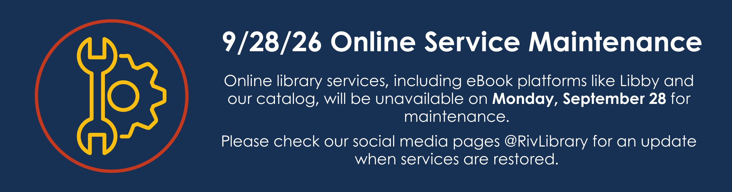 Online Resource maintenance
