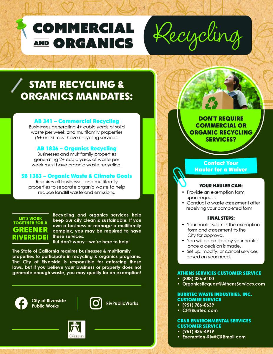 Commercial Recycling Flyer