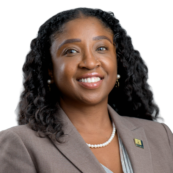 Portrait of Donesia Gause, City Clerk