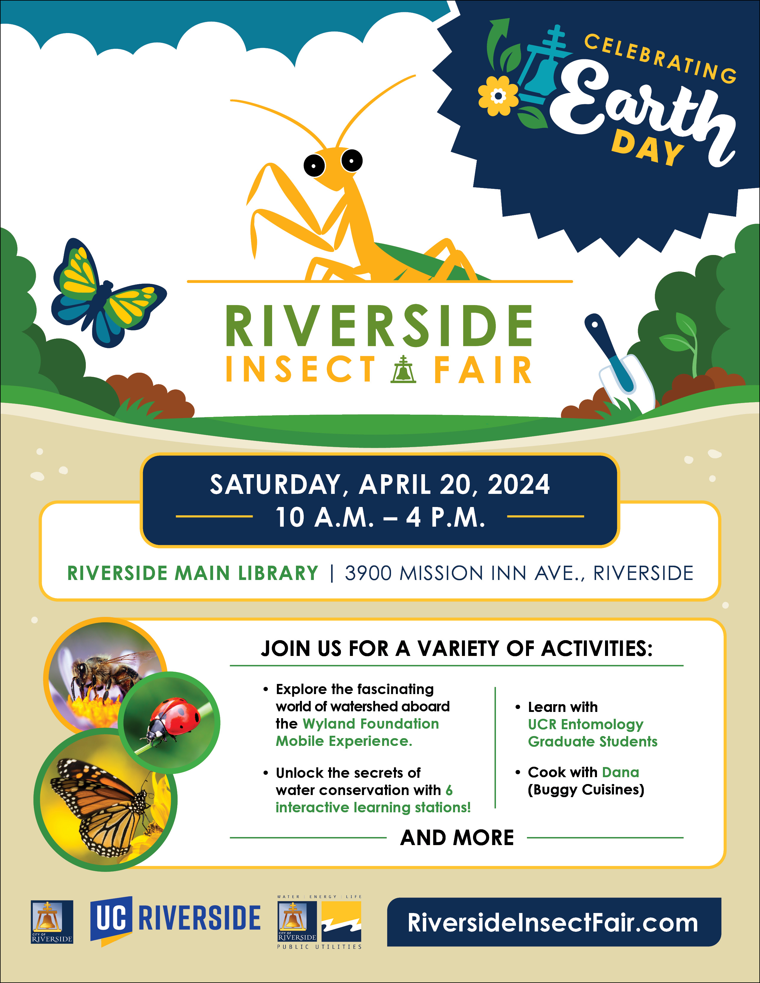 Riverside Insect Fair x Earth Day | riversideca.gov