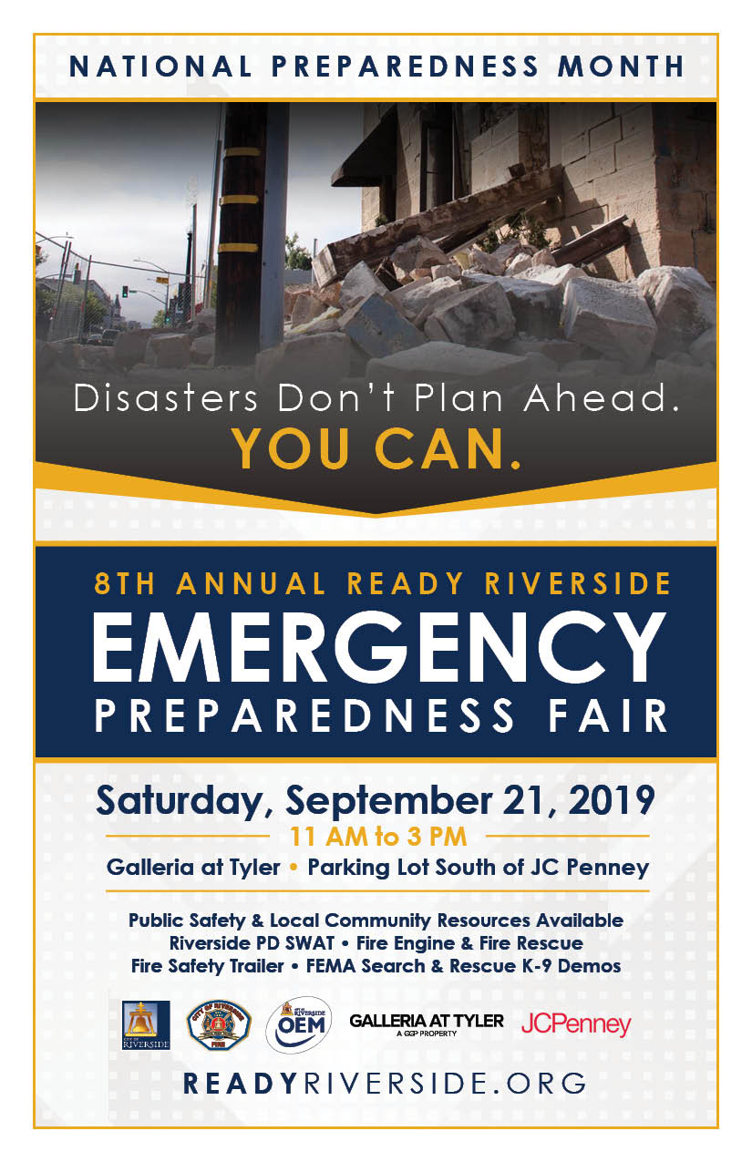 8th Annual Ready Riverside Emergency Preparedness Fair | riversideca.gov