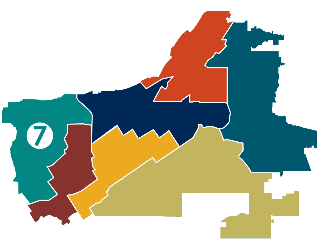 Ward 7 Map