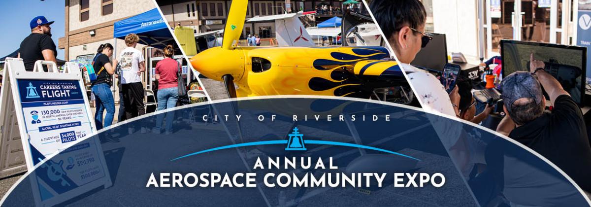 Aerospace Community Expo banner
