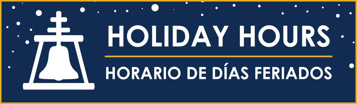 City of Riverside Holiday Hours