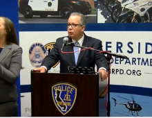 Chief Diaz at Press Conference