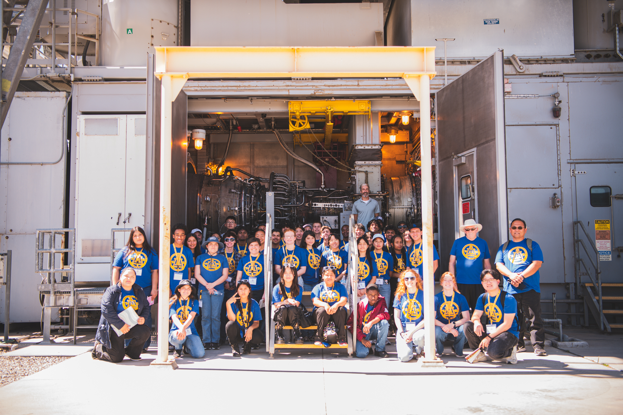 Students participating in a summer STEM learning lab